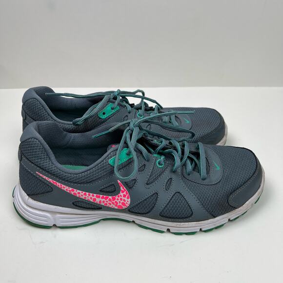 Nike Revolution 2 Gray Running Shoes Women's Size 11 - Picture 3 of 8